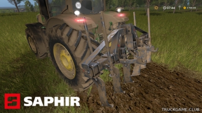 Мод "Saphir Plow Star v1.0" для Farming Simulator 2017