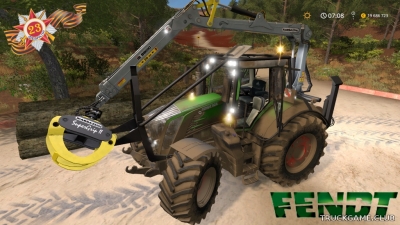 Мод "Fendt 800 Vario S4 Profi Plus v1.0" для Farming Simulator 2017