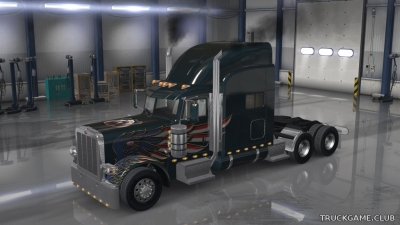 Мод "Black Exhaust Smoke" для American Truck Simulator