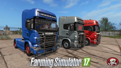 Мод "Scania R720 V8 V1.1" для Farming Simulator 2017