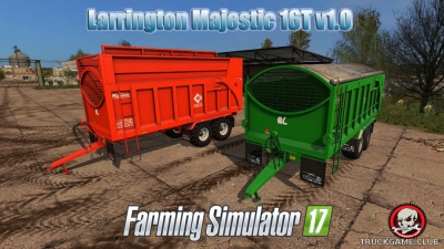 Мод "Larrington Majestic 16T v1.0" для Farming Simulator 2017