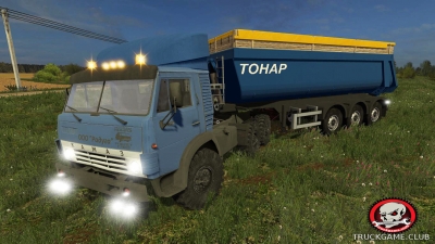 Мод "КамАЗ-4310 MR + Тонар" для Farming Simulator 2017
