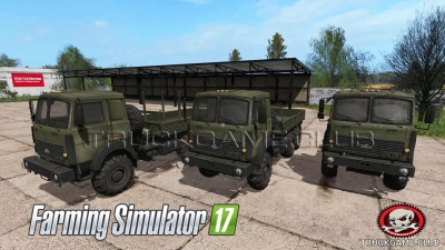 Мод "МАЗ-6317 V2.2.0" для Farming Simulator 2017
