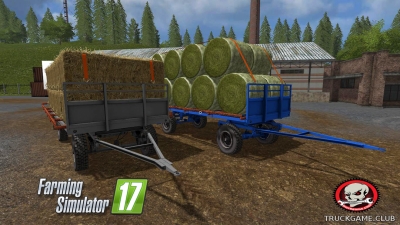 Мод "IFA HL 6002 Bale Trailer Pack" для Farming Simulator 2017