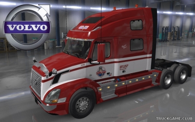 Мод "Volvo VNL Bubba Gump Skin" для American Truck Simulator