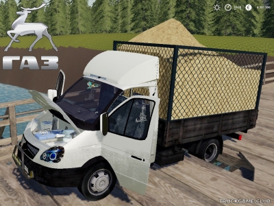 Мод "ГАЗ-3302 v1.1" для Farming Simulator 2019