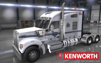 Мод "Kenworth W990 UDL Skin" для American Truck Simulator