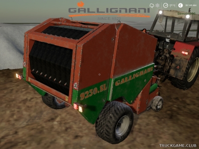 Мод "Gallignani 9250 SL" для Farming Simulator 2019