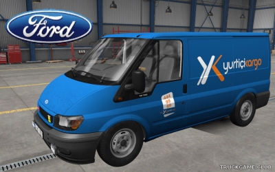 Мод "Ford Transit VI" для Euro Truck Simulator 2