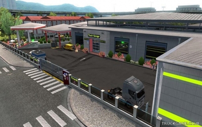 Мод "Prefab Garage Mods v2.2" для Euro Truck Simulator 2