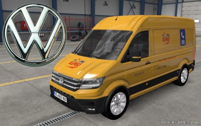 Мод "Volkswagen Crafter 2020" для Euro Truck Simulator 2
