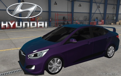 Мод "Hyundai Accent 2010 v3.0" для Euro Truck Simulator 2