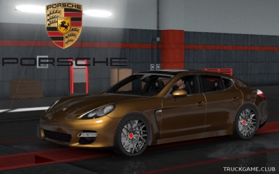 Мод "Porsche Panamera Turbo S 2010 v3.0" для Euro Truck Simulator 2