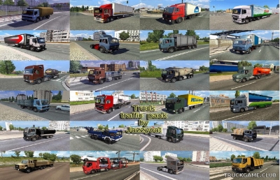 Мод "Truck traffic pack by Jazzycat v4.6" для Euro Truck Simulator 2