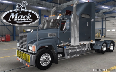 Мод "Mack Pinnacle CHU 613" для American Truck Simulator