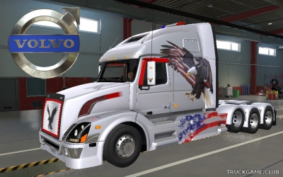 Мод "Volvo VNL 670 v1.6.4" для Euro Truck Simulator 2