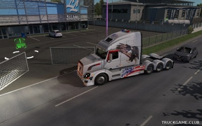 Мод "Animated gates in companies v3.8" для Euro Truck Simulator 2