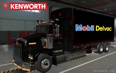 Мод "Kenworth T800 Cartruck" для Euro Truck Simulator 2