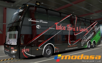 Мод "Modasa Zeus II DP 6x2" для Euro Truck Simulator 2