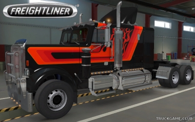 Мод "Freightliner FLC 120 64T" для Euro Truck Simulator 2