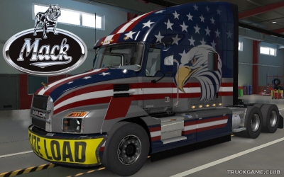Мод "Mack Anthem SCS" для Euro Truck Simulator 2