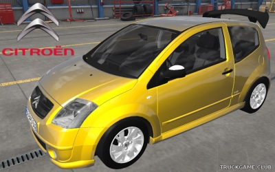 Мод "Citroen C2" для Euro Truck Simulator 2