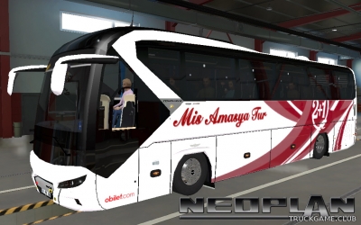 Мод "Neoplan Tourliner Euro6" для Euro Truck Simulator 2