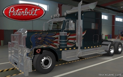 Мод "Peterbilt 389 SCS" для Euro Truck Simulator 2