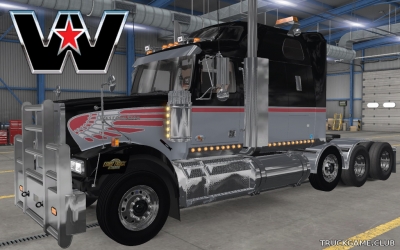 Мод "Western Star 4900 FA v2.0.4" для American Truck Simulator