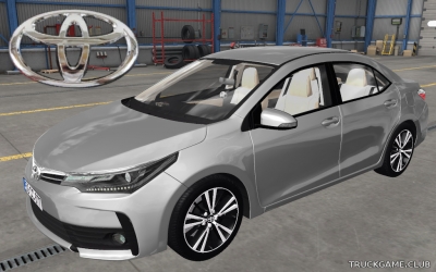 Мод "Toyota Corolla 2018" для Euro Truck Simulator 2