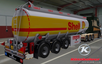 Мод "Owned Kaessbohrer Tanker" для Euro Truck Simulator 2