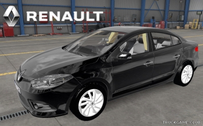 Мод "Renault Fluence" для Euro Truck Simulator 2