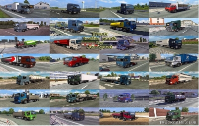 Мод "Truck traffic pack by Jazzycat v5.0" для Euro Truck Simulator 2