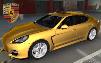 Мод "Porsche Panamera Turbo S 2010 v4.0" для Euro Truck Simulator 2