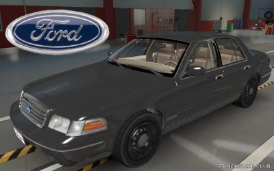 Мод "Ford Crown Victoria 2012 v3.0" для Euro Truck Simulator 2