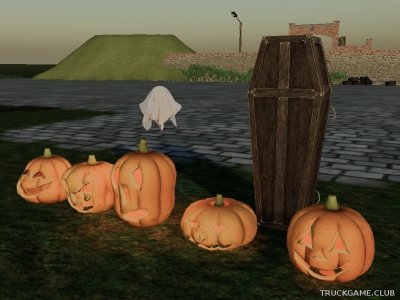 Мод "Placeable Pack Halloween" для Farming Simulator 2019