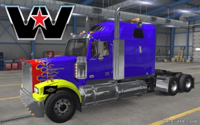 Мод "Western Star 4900 FA v2.1" для American Truck Simulator