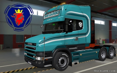 Мод "Scania T Topline RVS Cargo Skin" для Euro Truck Simulator 2