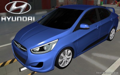 Мод "Hyundai Accent 2010 v6.0" для Euro Truck Simulator 2