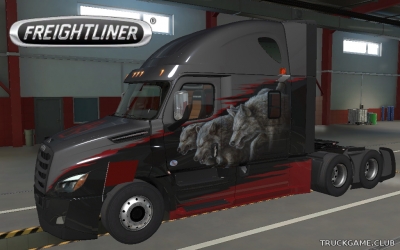 Мод "Freightliner Cascadia 2019 v1.1" для Euro Truck Simulator 2