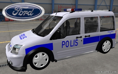 Мод "Ford Transit Connect" для Euro Truck Simulator 2
