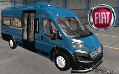 Мод "Fiat Ducato Maxi" для Euro Truck Simulator 2