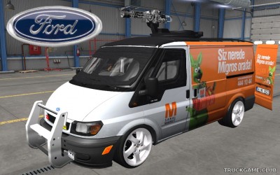 Мод "Ford Transit VI" для Euro Truck Simulator 2