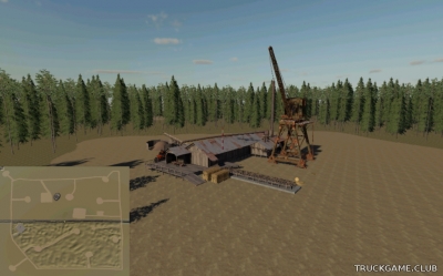 Мод "Dusty Forest" для Farming Simulator 2019