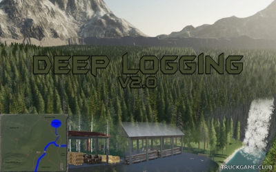 Мод "Deep Logging v2.0" для Farming Simulator 2019
