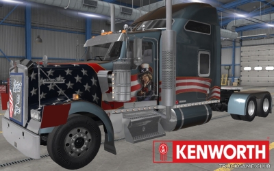Мод "Kenworth W900L Big Bob Edition v3.3" для American Truck Simulator