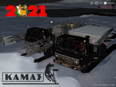 Мод "КамАЗ-54101 v1.0" для Farming Simulator 2019