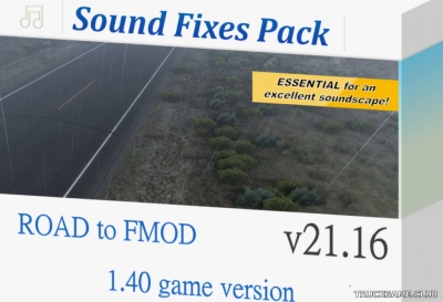 Мод "Sound Fixes Pack v21.16" для Euro Truck Simulator 2