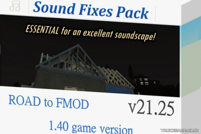 Мод "Sound Fixes Pack v21.25" для Euro Truck Simulator 2