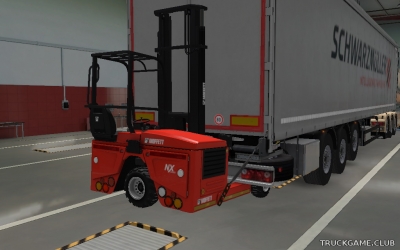 Мод "Moffett Forklifts for SCS Trailers" для Euro Truck Simulator 2